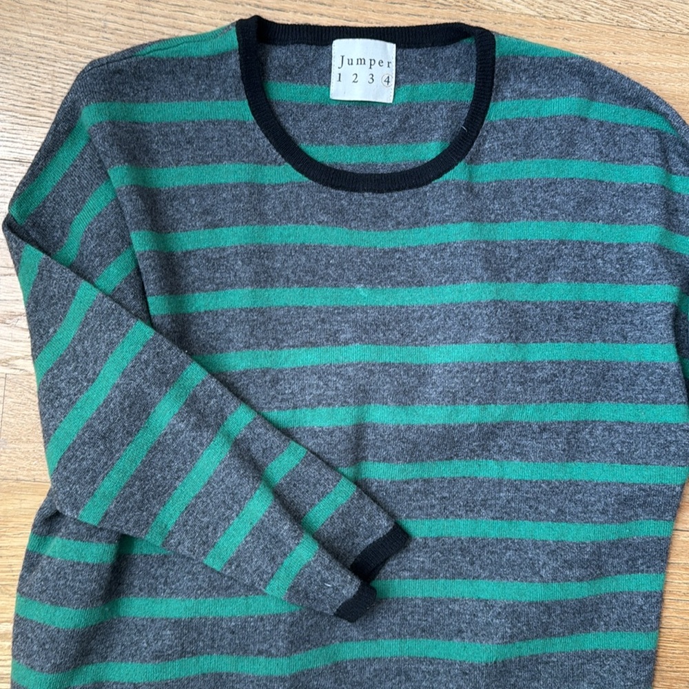 Jumper 1234 cashmere striped crewneck - Picture 5 of 15